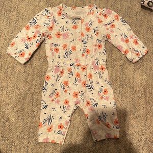 (15for$10) floral newborn romper